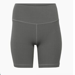 Aritzia TNAbutter Atmosphere Shorts 7 inch (Coal Grey, M)